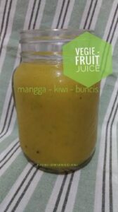 minuman sayur-mangga kiwi